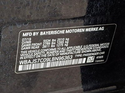 2020 BMW M550i xDrive