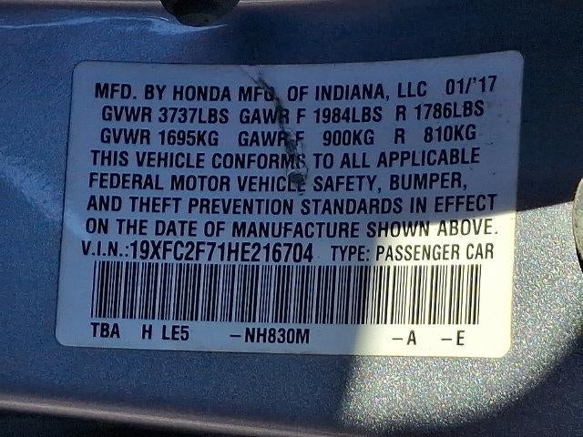 2017 Honda Civic Sedan EX