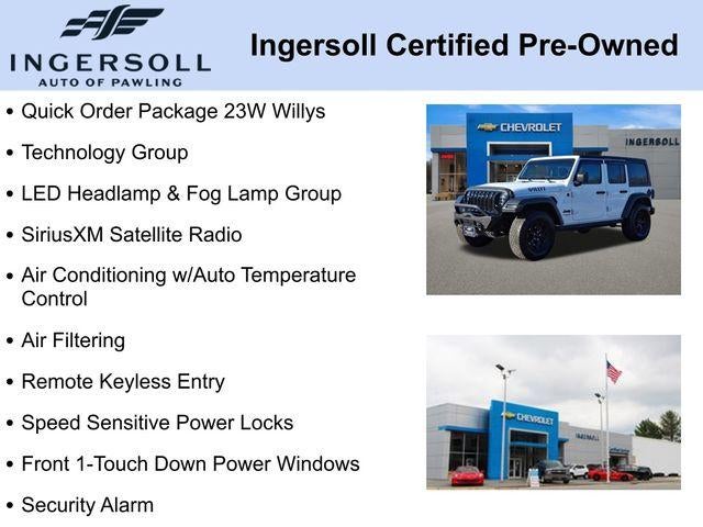 2022 Jeep Wrangler Unlimited Willys 4x4