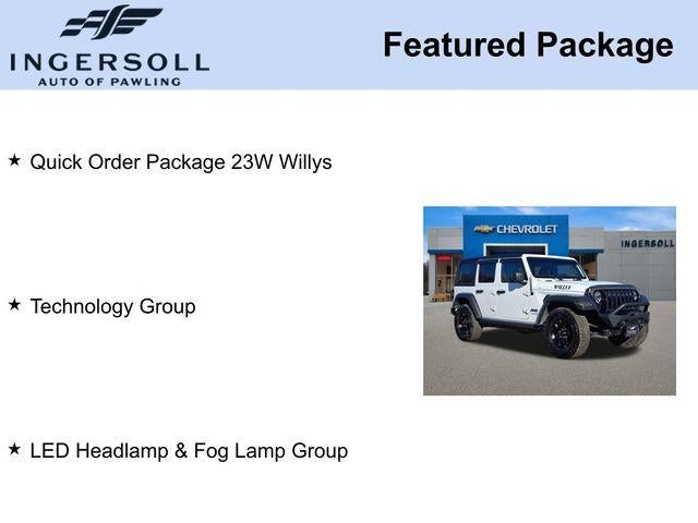 2022 Jeep Wrangler Unlimited Willys 4x4