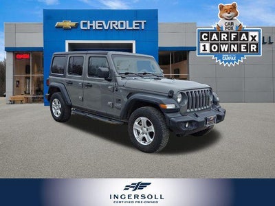 2018 Jeep Wrangler Unlimited Sport S 4x4