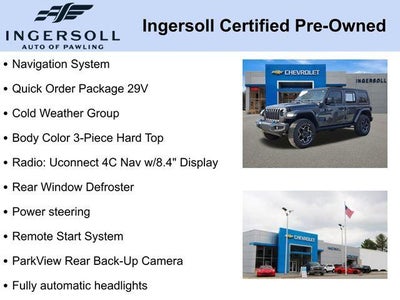 2022 Jeep Wrangler 4xe Unlimited Rubicon 4x4