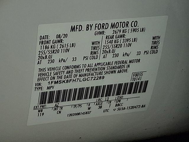 2020 Ford Explorer Limited