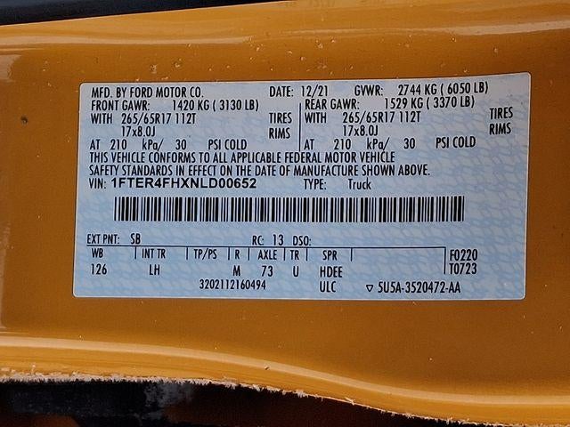 2022 Ford Ranger XLT