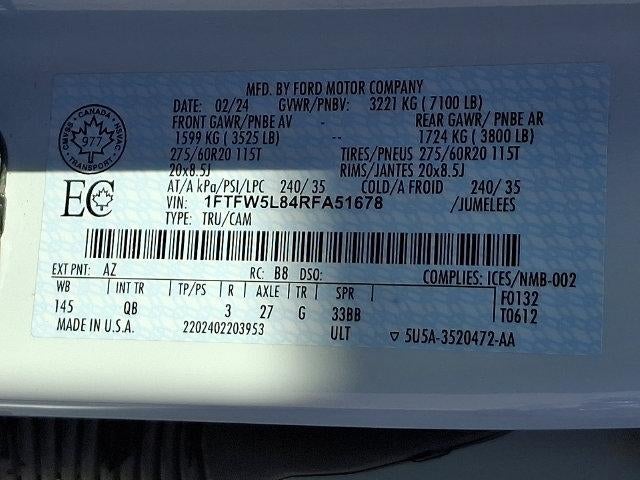 2024 Ford F-150 LARIAT