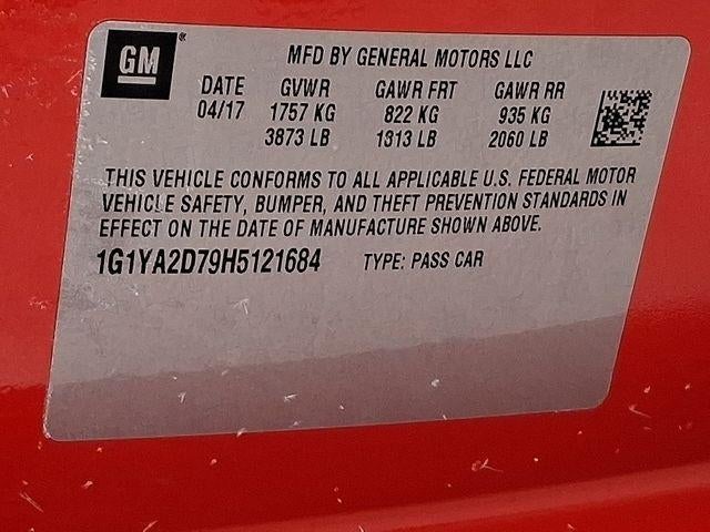 2017 Chevrolet Corvette Stingray 1LT