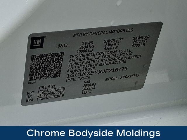 2018 Chevrolet Silverado 2500 HD High Country