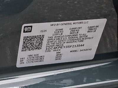 2025 Chevrolet Silverado 2500 HD LTZ