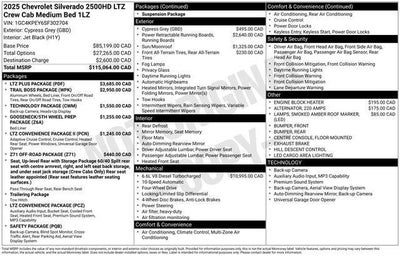 2025 Chevrolet Silverado 2500 HD LTZ