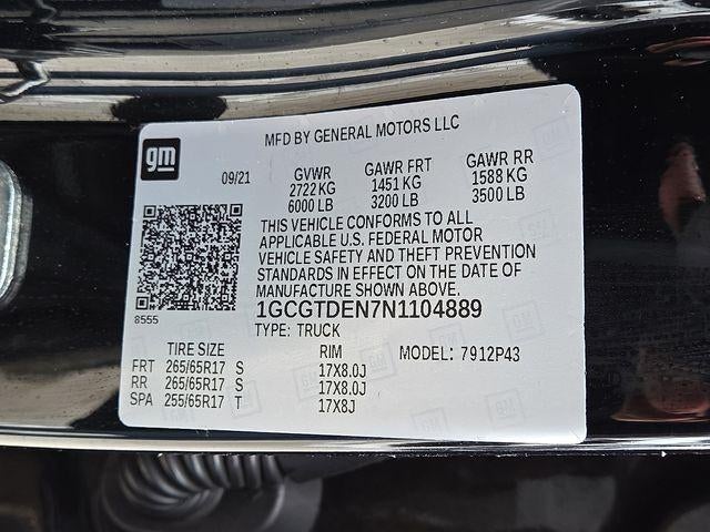 2022 Chevrolet Colorado Z71