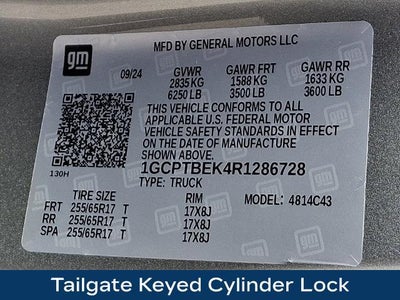 2024 Chevrolet Colorado WT