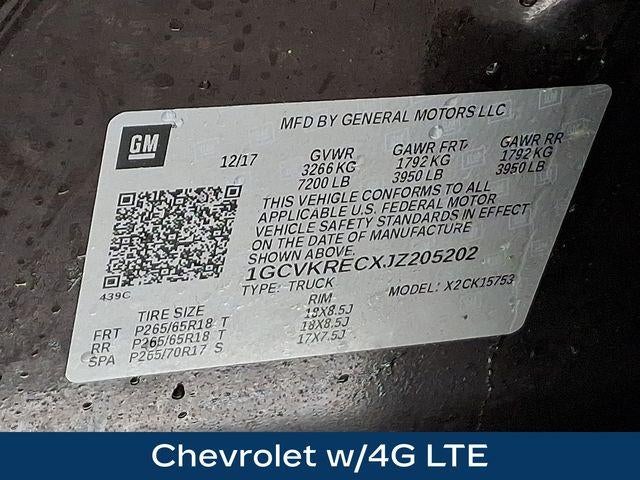 2018 Chevrolet Silverado 1500 LT