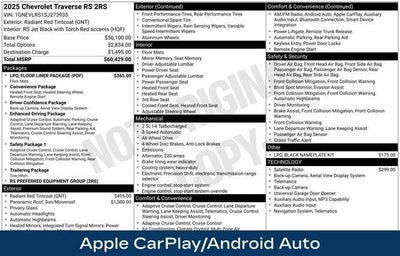 2025 Chevrolet Traverse RS