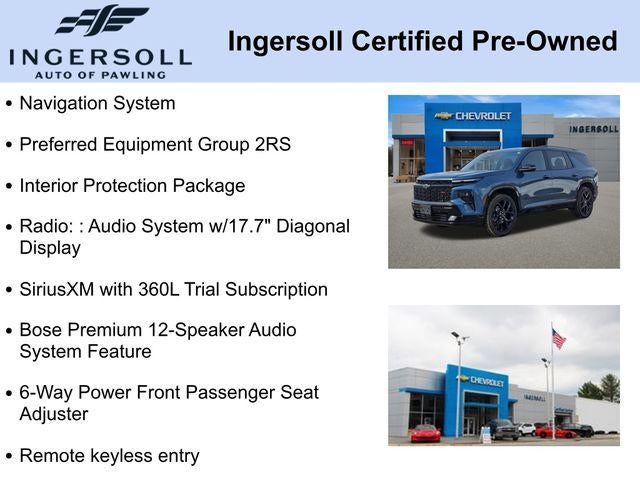 2025 Chevrolet Traverse RS