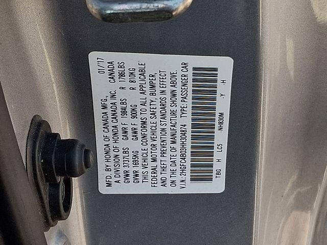 2017 Honda Civic LX-P