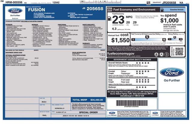 2018 Ford Fusion Titanium