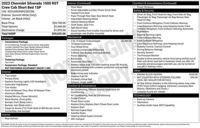 2023 Chevrolet Silverado 1500 RST