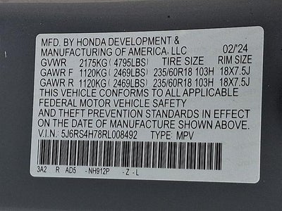 2024 Honda CR-V EX-L AWD