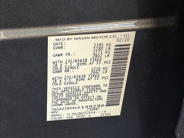 2020 Nissan Murano SV Intelligent AWD