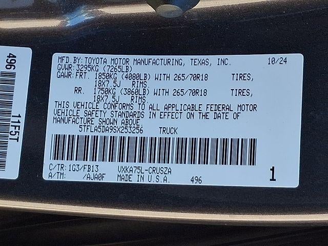 2025 Toyota Tundra SR5
