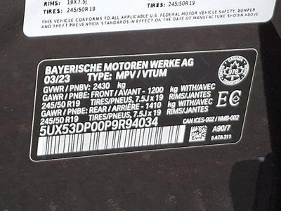 2023 BMW X3 xDrive30i