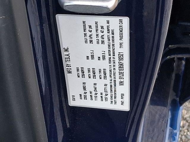 2019 Tesla Model 3 Long Range