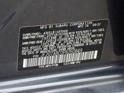 2023 Subaru Crosstrek Base