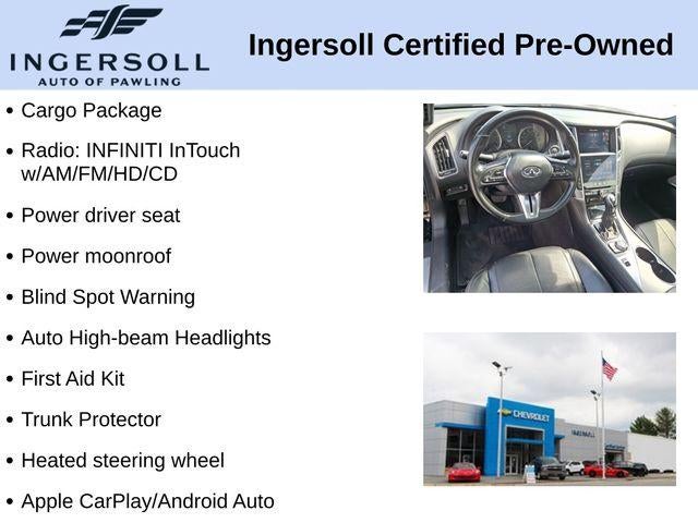 2021 INFINITI Q60 LUXE AWD