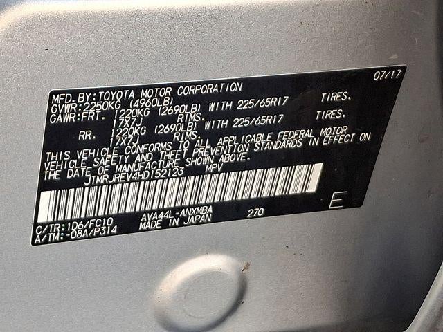 2017 Toyota RAV4 Hybrid XLE