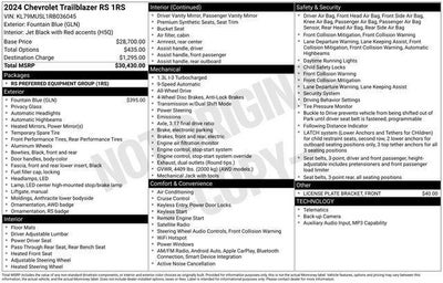 2024 Chevrolet Trailblazer RS