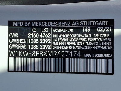 2021 Mercedes-Benz C 300 4MATIC® Sedan