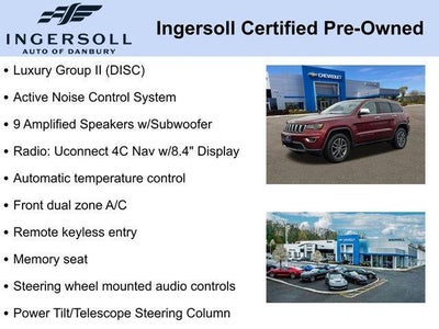 2018 Jeep Grand Cherokee Limited 4x4