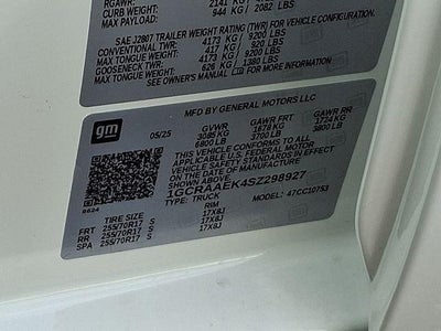 2025 Chevrolet Silverado 1500 WT