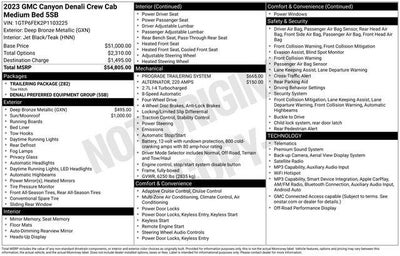 2023 GMC Canyon Denali