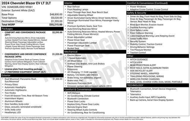 2024 Chevrolet Blazer EV LT