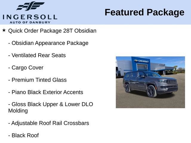 2023 Jeep Grand Wagoneer Obsidian 4x4