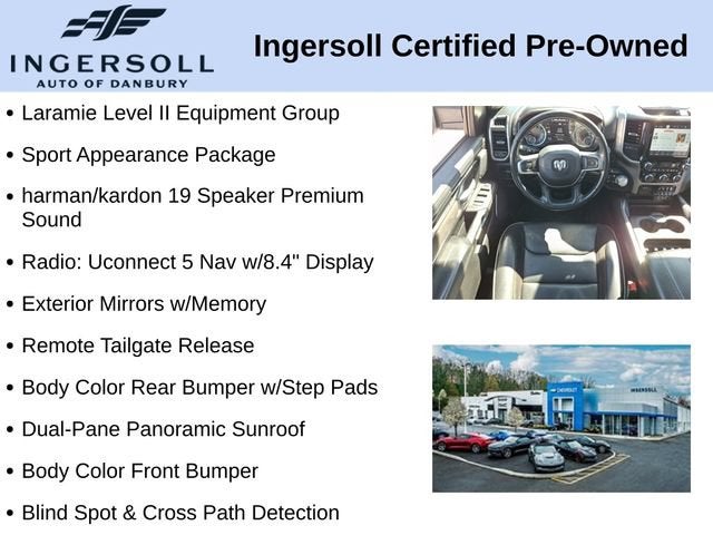 2022 RAM 1500 Laramie Crew Cab 4x4 5'7" Box