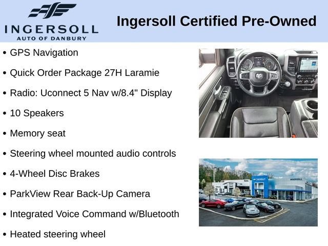 2023 RAM 1500 Laramie Crew Cab 4x4 5'7" Box
