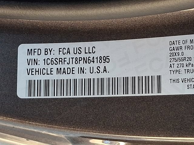 2023 RAM 1500 Laramie Crew Cab 4x4 5'7" Box