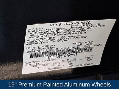 2015 Ford Taurus Limited