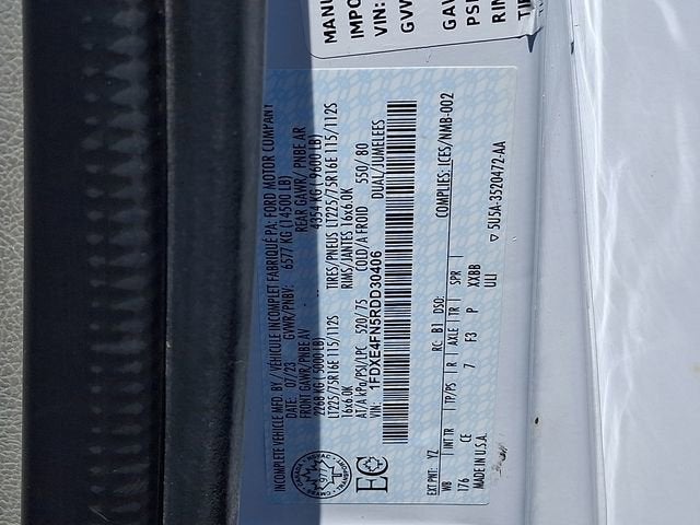 2024 Ford E-Series Cutaway E-450 DRW 158" WB