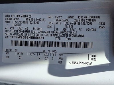 2022 Ford F-250 XLT