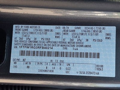 2024 Ford F-150 Raptor