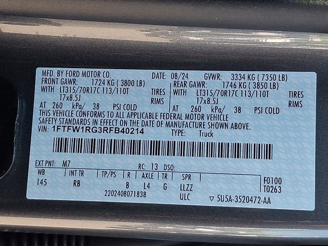 2024 Ford F-150 Raptor