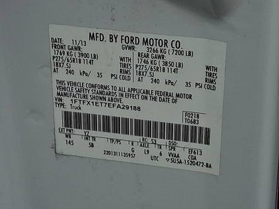 2014 Ford F-150 FX4