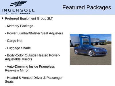 2016 Chevrolet Corvette Stingray 2LT