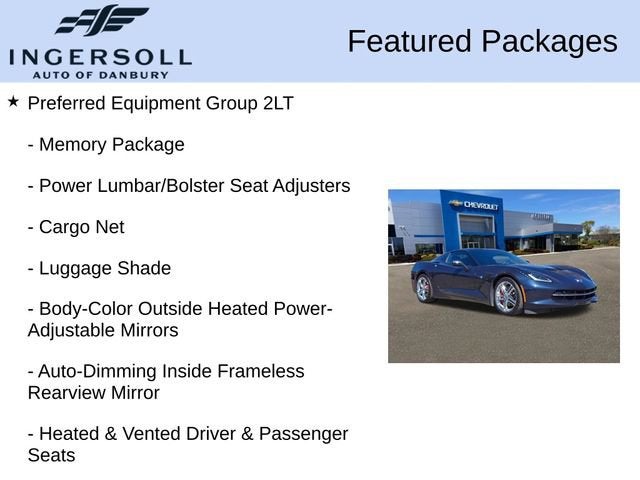 2016 Chevrolet Corvette Stingray 2LT