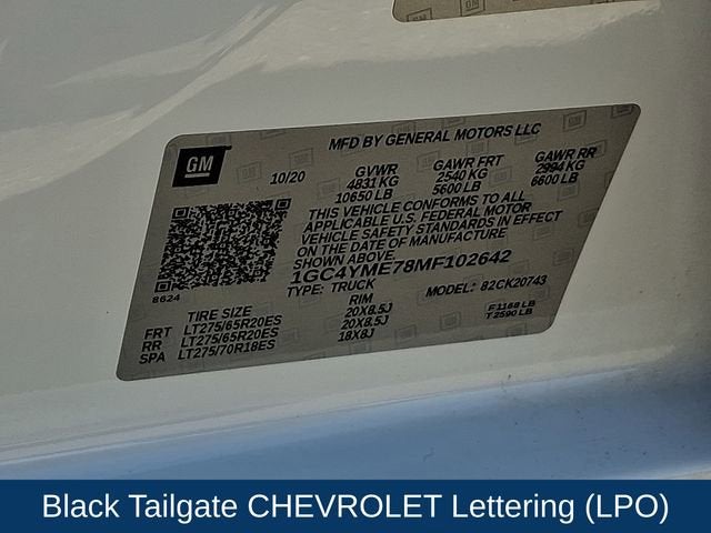 2021 Chevrolet Silverado 2500 HD Custom