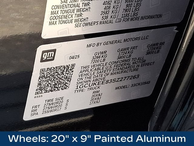 2025 Chevrolet Silverado 1500 RST