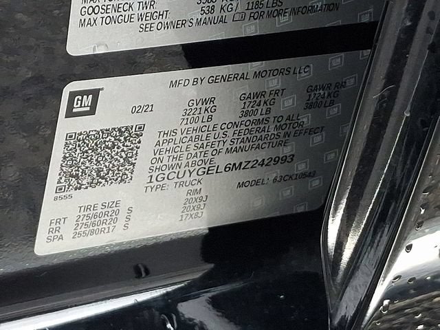 2021 Chevrolet Silverado 1500 LTZ